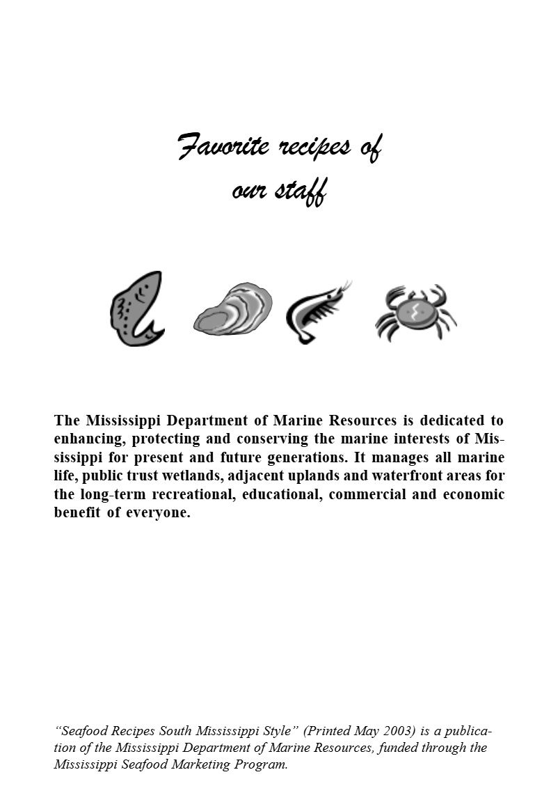 Seafood Recipes South Mississippi Style