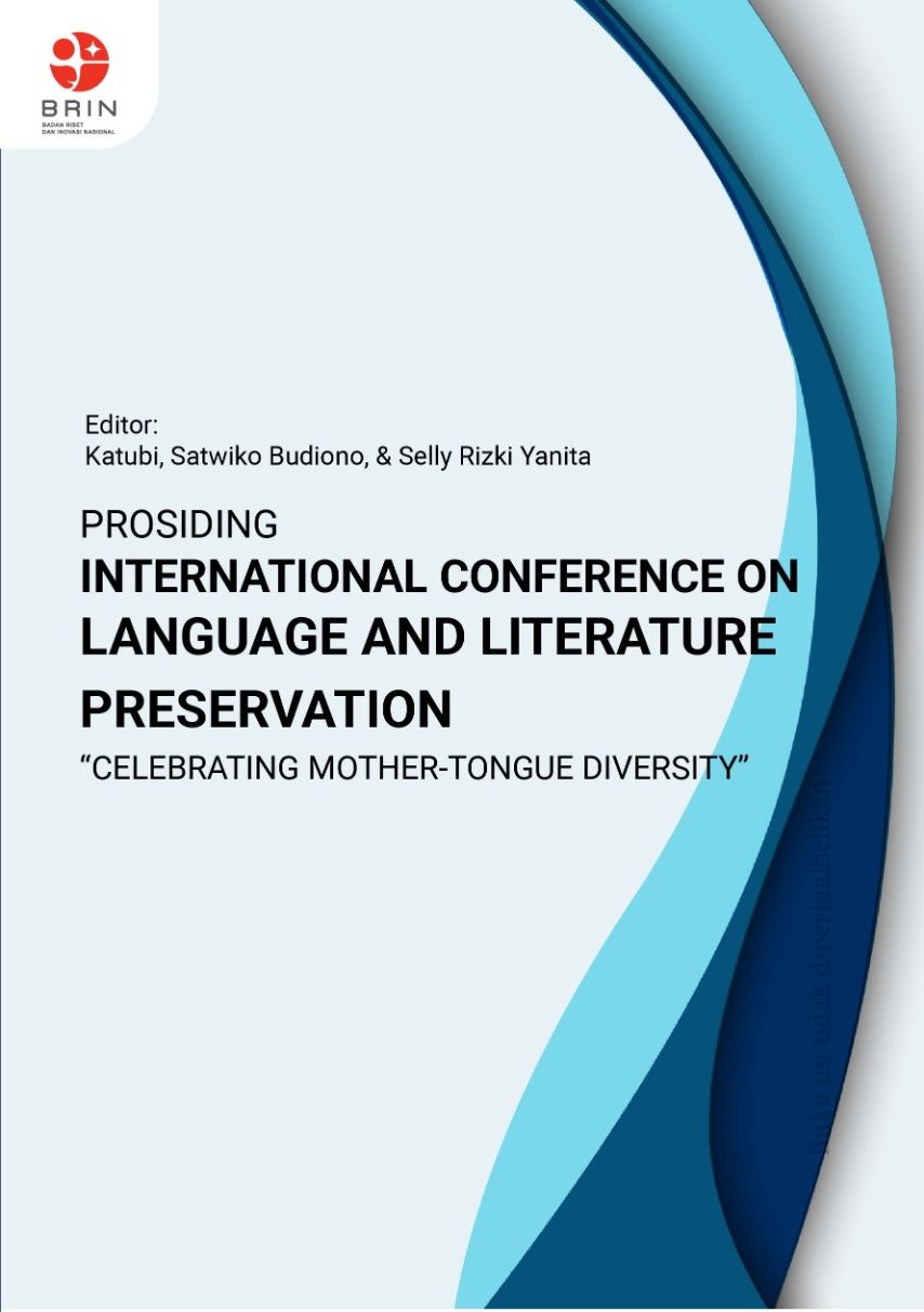 Prosiding International Conference on Language and Literature Preservation (ICLLP) 2023 "Celebrating Mother-Tongue Diversity"