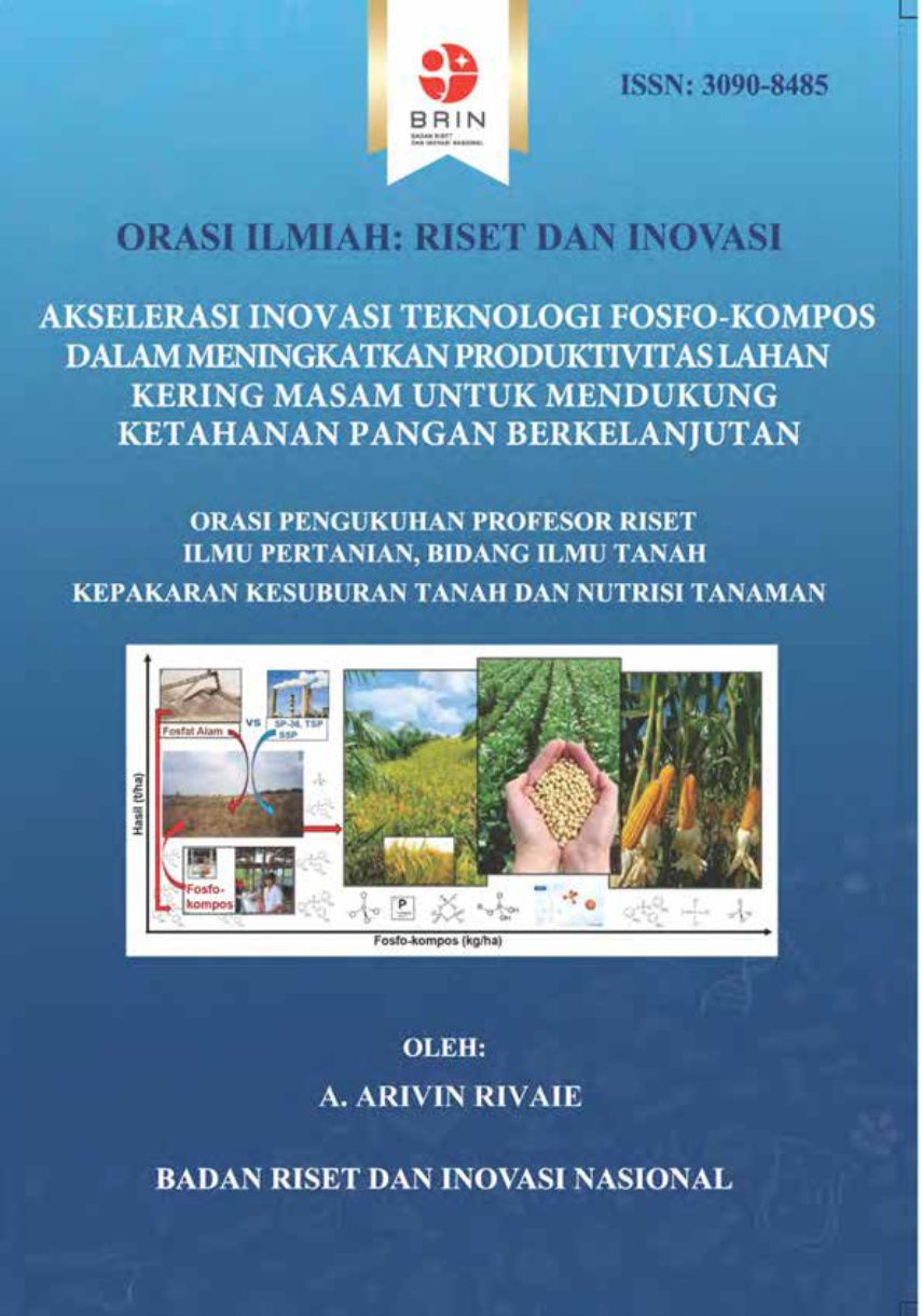 AKSELERASI INOVASI TEKNOLOGI FOSFO-KOMPOS DALAM MENINGKATKAN PRODUKTIVITAS LAHAN KERING MASAM UNTUK MENDUKUNG KETAHANAN PANGAN BERKELANJUTAN