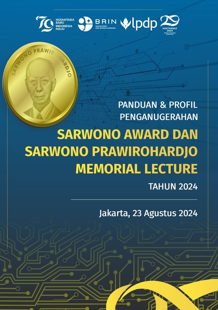 Panduan dan Profil Penganugerahan Sarwono Award dan Sarwono Prawirohardjo Memorial Lecture Tahun 2024