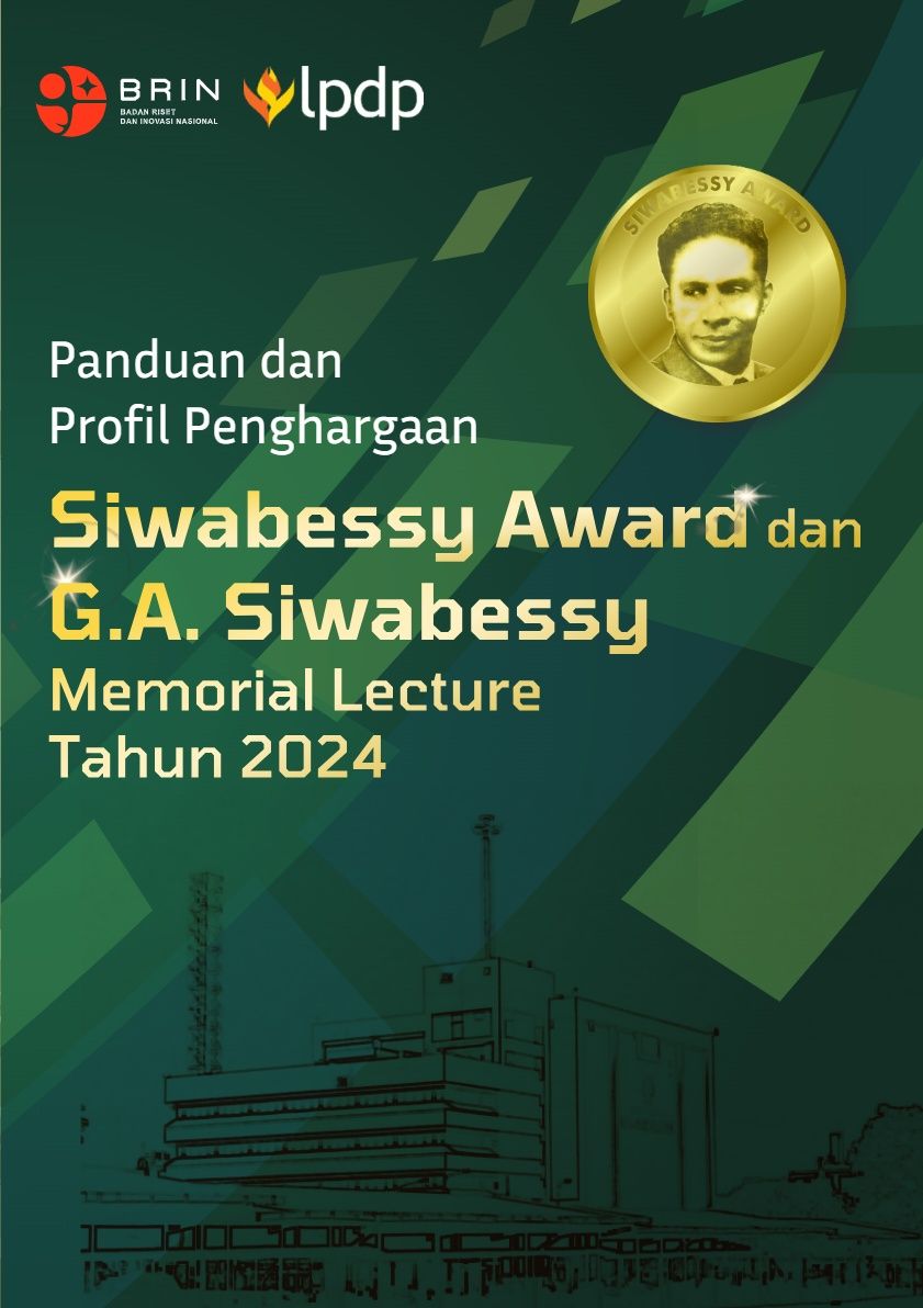 Panduan dan Profil Penghargaan Siwabessy Award dan G.A. Siwabessy Memorial Lecture Tahun 2024