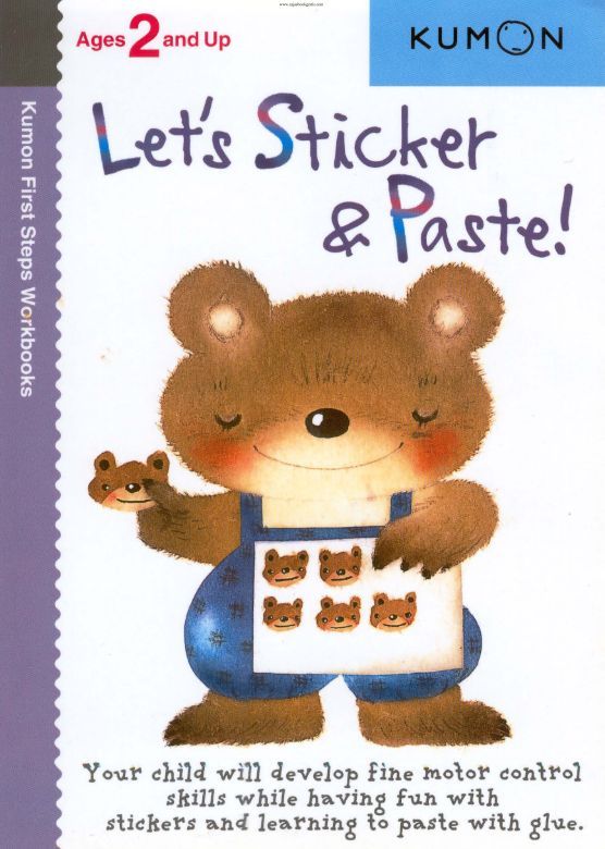 Ages 2 and up Let's Sticker And Paste