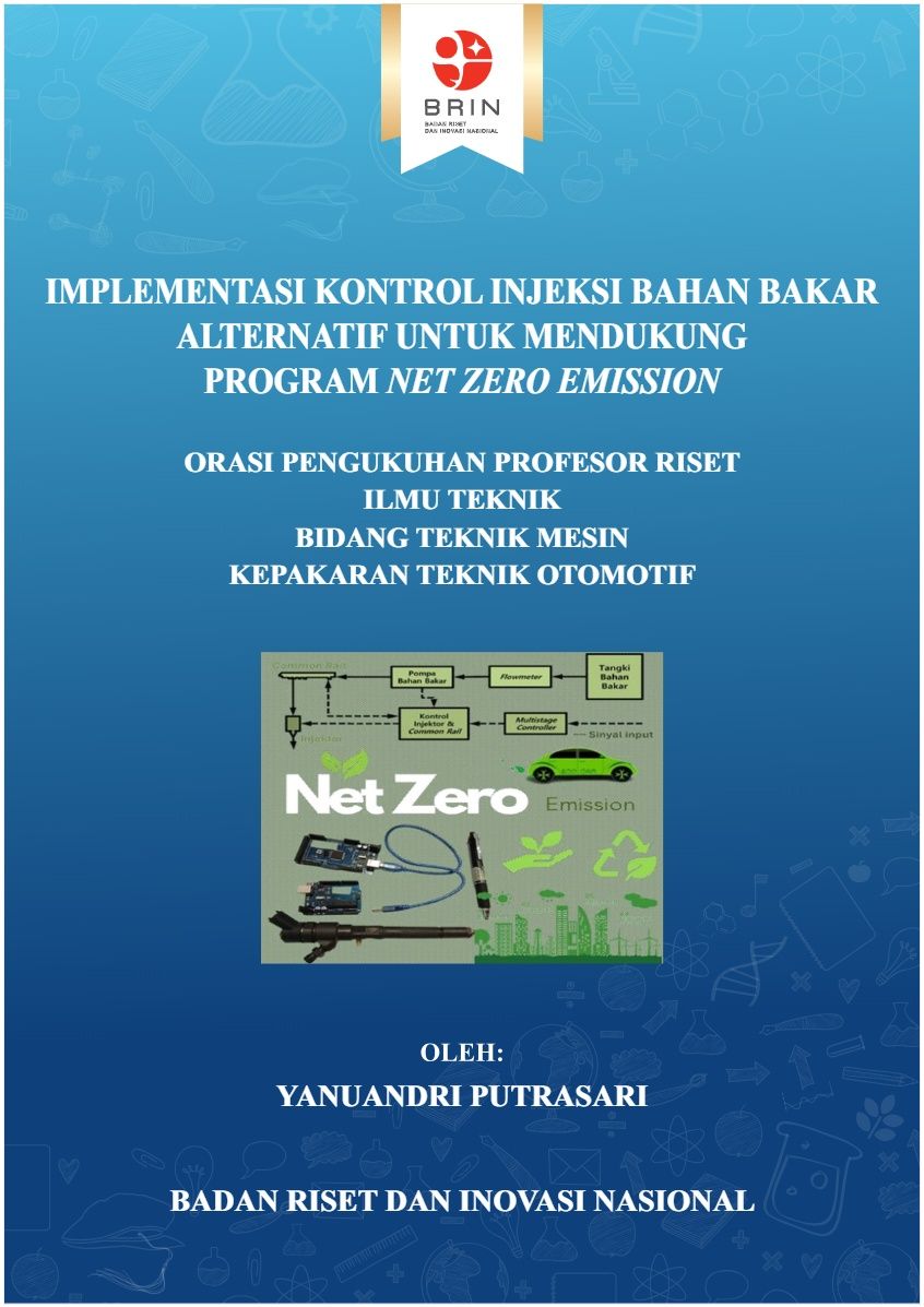 Implementasi Kontrol Injeksi Bahan Bakar Alternatif untuk Mendukung Program Net Zero Emission
