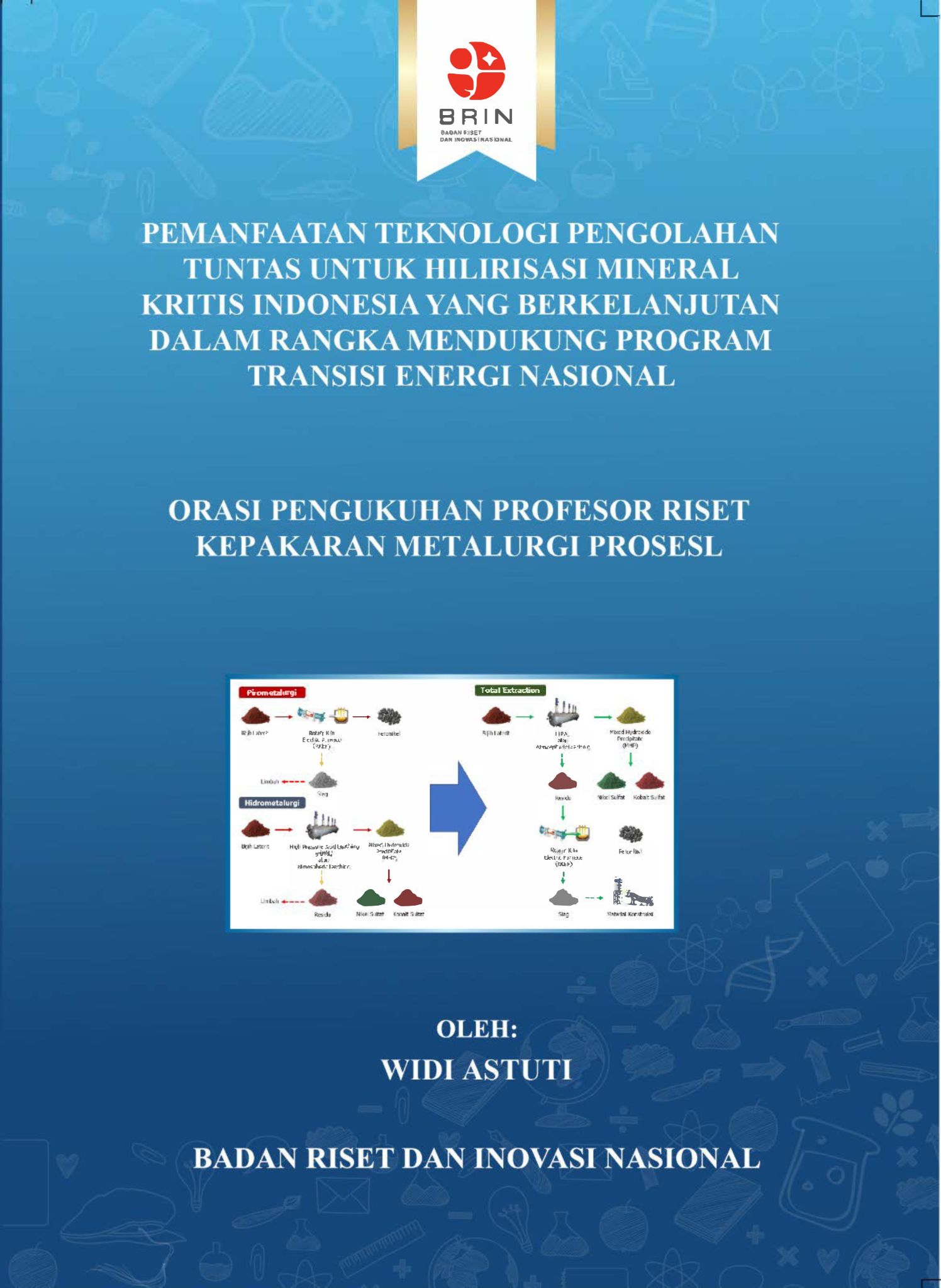 Pemanfaatan Teknologi Pengolahan Tuntas untuk Hilirisasi Mineral Kritis Indonesia yang Berkelanjutan dalam Rangka Mendukung Program Transisi Energi Nasional