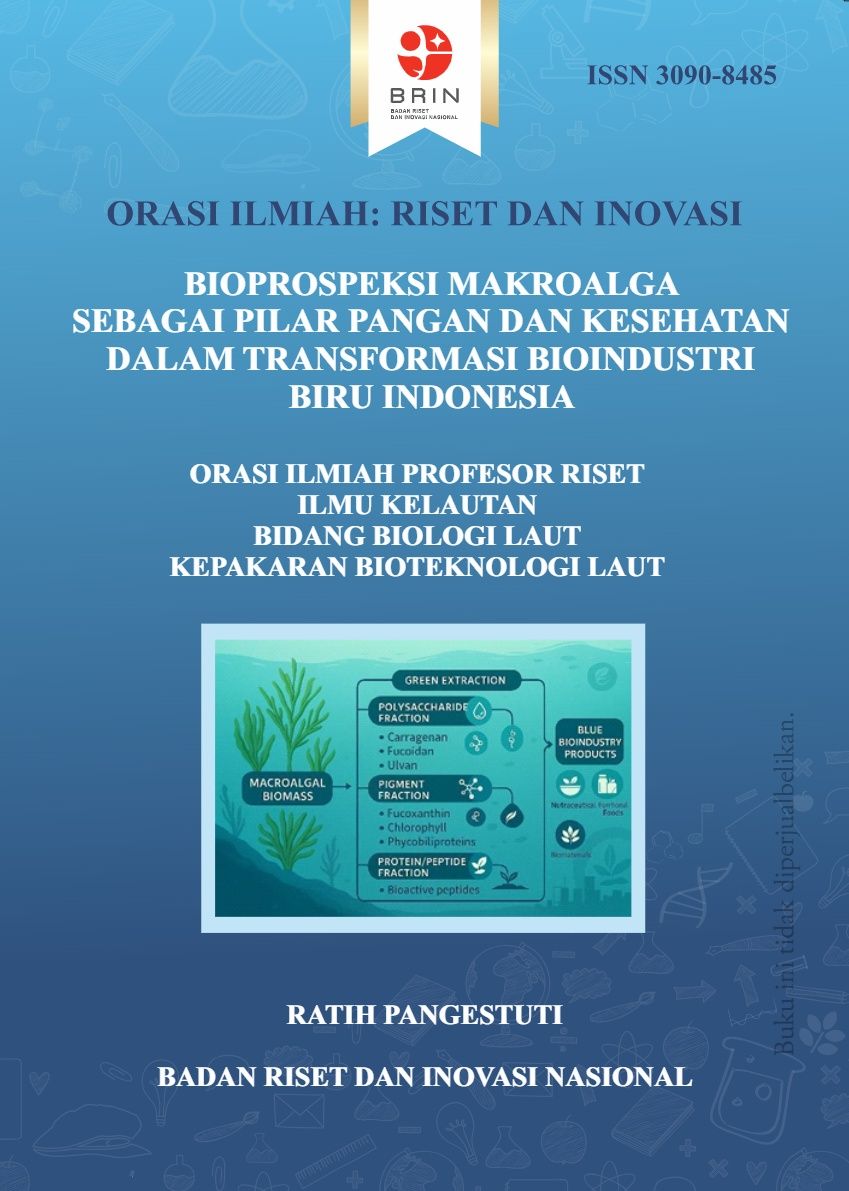 Bioprospeksi Makroalga sebagai Pilar Pangan dan Kesehatan dalam Transformasi Bioindustri Biru Indonesia
