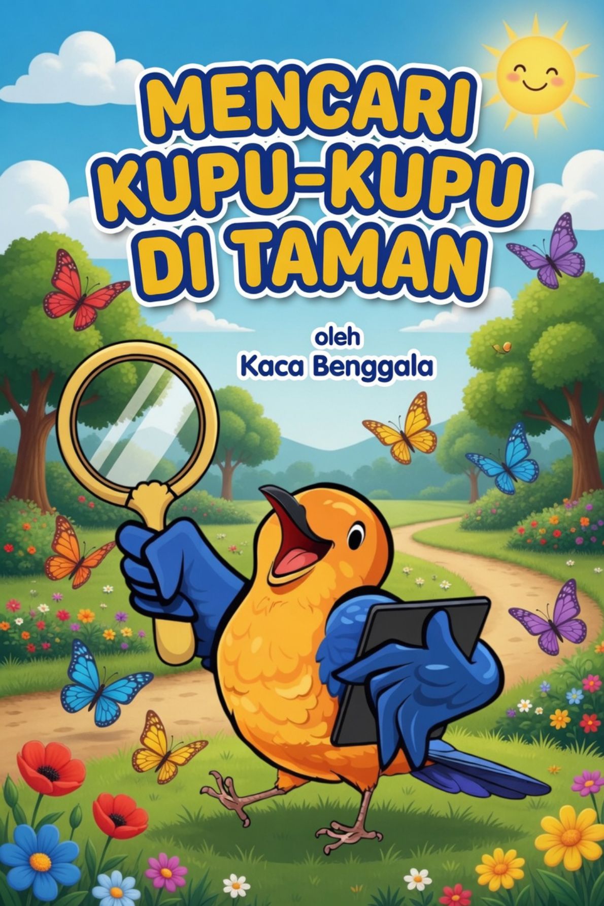 Mencari Kupu-kupu di Taman