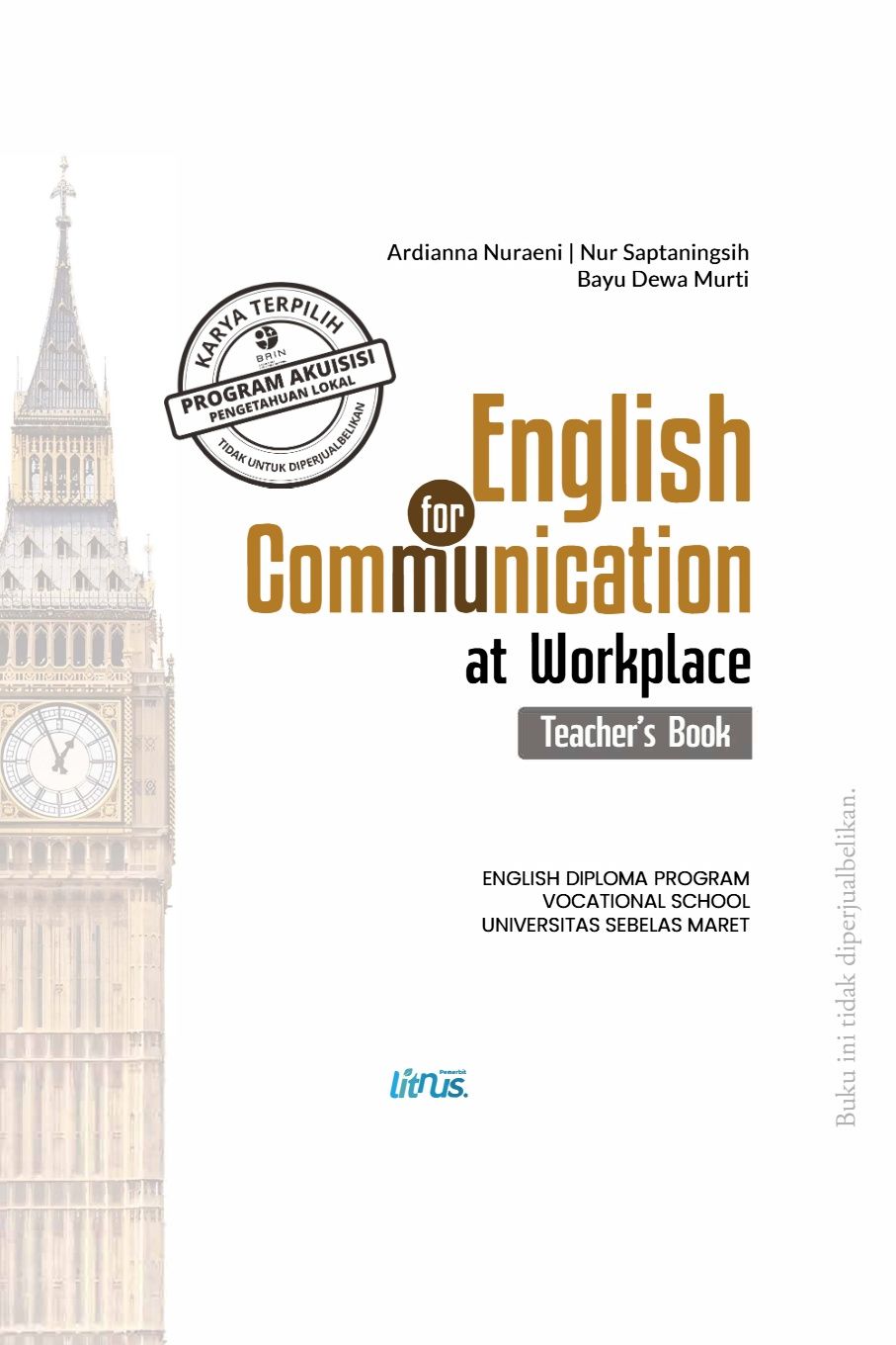 ENGLISH FOR COMMUNICATION AT WORKPLACE